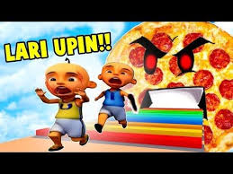 Upin Dan Ipin Menjadi Dimakan Pizza Lari Dari Koki Pizza Jahat Roblox Upin Ipin Youtube Lari Pizza Koki