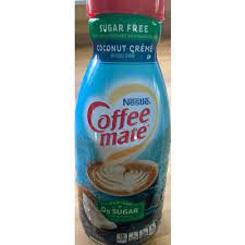 Calories In Sugar Free Coconut Creme Creamer From Nestle Coffee Mate