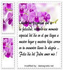 Fecha de inicio hoy a las 14:44. Bellos Mensajes Para Mi Esposo En El Dia Del Padre Con Imagenes Mensajes Y Frases Gratis Dia Del Padre Feliz Dia Del Padre Padre