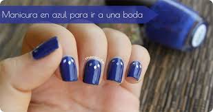 Hermosos diseños en uñas color azul marino. Elegantes Unas De Color Azul Marino Elegantes Unas