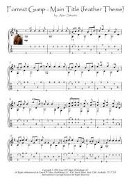 Forrest Gump Feather Theme Guitar Score Download Forrest Gump Main Title Feather Theme Our Destiny I Forrest Gump Guitar Tabs Songs Great Guitar Songs