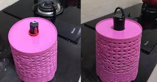 Membuat lampu hias dari botol bekas lampu tidur diy. Wanita Ini Diy Sendiri Lampu Hiasan Guna Barang Kedai Eco Giler Deco