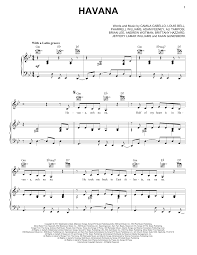 Candy buffet save on crafts : Camila Cabello Havana Ft Young Thug Sheet Music And Printable Pdf Music Notes Music Notes Sheet Music Notes Sheet Music