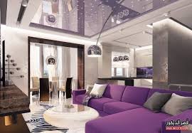 ديكورات موف وفضي