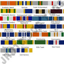 Navy Jrotc Ribbons Chart Www Bedowntowndaytona Com