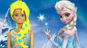 barbie bebek zeynep icin frozen prenses elsa kostumu dikimi oyuncak butigim youtube barbie elsa frozen