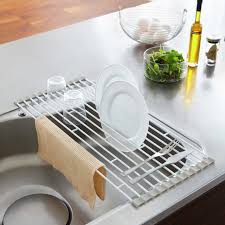 yamazaki usa folding sink drainer mat