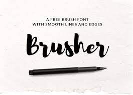 Maybe you would like to learn more about one of these? Brusher Font Befonts Com
