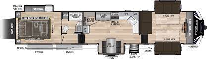 Rv floor plan is the layout of the said rv, portraying the arrangement of rooms and facilities. Awesome 2020 Keystone Fuzion Toy Hauler Floor Plans And View Floor Plans Toy Hauler Flooring