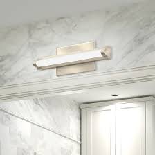 The lower shelf makes it the perfect space to hold new towels for your. Lithonia Lighting Arrow 1 Light Led Brushed Nickel Bath Bar Reviews Wayfair