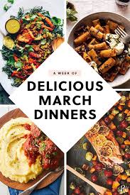 What To Cook Every Night This Week March 4 10 Purewow Recipe Dinner Food Easy Cooking Recipes Food Cooking