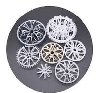 1r~3r, 2K, 3K PVC/PP Plastic Teller Rosette Ring for Scrubbing, Stripping
