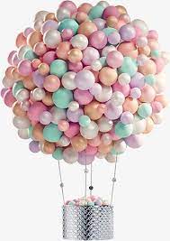 Hot Air Balloon Balloon Clipart Beautiful Png Transparent Clipart Image And Psd File For Free Download Balloons Hot Air Balloon Party Baby Shower Balloons
