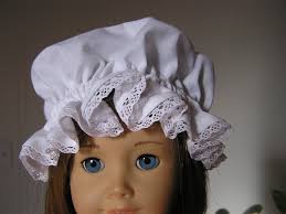 Colonial Evening Dress, Day Dress, Pinner Cap & Dust Bonnet Patterns for 18  Inch or AG Doll INSTANT DOWNLOAD