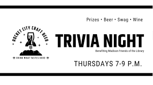 If you know, you know. Trivia Night Jan 24 At Rocket City Craft Beer