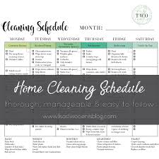 The key to helping solve this problem is to create a house cleaning schedule. Tip Jar Home Cleaning Schedule Lisa S Two Cents