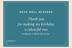 I can't tell you how much i enjoyed hearing from so many friends. 2021 Best Thank You Birthday Messages To Family And Friends Limitlesso