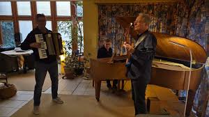 Christmas in the old man's hat