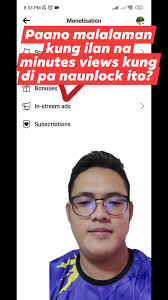 Paano malalaman kung malapit ka na ma monitize sa in stream ads kung hndi  mo pa napipindot ito? , Sundan mo lng ang video na ito lets go 😊😀, Watch  till end. Thank you! , #instreamadsunlocked #tutorial ...
