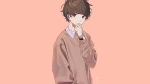 100 top anime images of boys with black hair. Brown Hair Anime Boy Wallpapers Wallpaper Cave