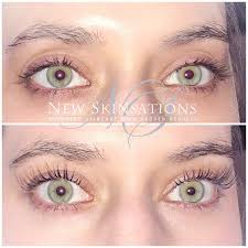 Lash lifts are very similar in technique. New Skinsations Eyelash Extensions