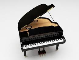 Black Grand Piano Free 3d Model 3d Model Model 3d Artist