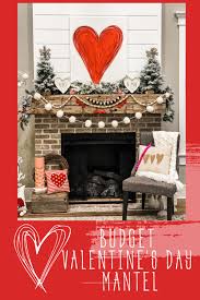 I loved them so much this year, i just couldn't get myself to take them down. Valentine S Day Mantel Refabbed Re Fabbed