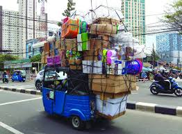 Check out our bicycle taxi selection for the very best in unique or custom, handmade pieces from did you scroll all this way to get facts about bicycle taxi? Ride Hailing Apps Run Indonesia S Tuk Tuks Off Road Arab News