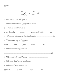 Put your film knowledge to the test and see how many movie trivia questions you can get right (we included the answers). Ancient Egypt Quiz Teaching Resources