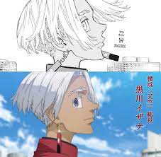 Izana Kurokawa: Manga vs Anime comparison : r/TokyoRevengers
