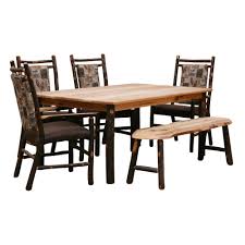 We carry the finest kincaid furniture products. Hickory Log Dining Table Hickory Log Furniture The Log Furniture Store