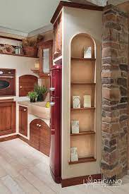 Cucina In Muratura In Legno Cucina Rhonda Legno L Artigiano Arredamenti Cucina In Muratura Casa Rustica Cucine Rustiche