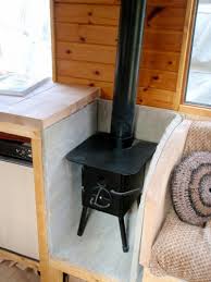 Diy House On Wheels Portable House Mini Wood Stove Wood Burning Stove