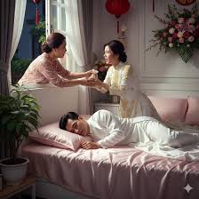 Đêm tân hôn, khi chồng đã ngủ say, mẹ chồng đưa cho tôi 10 cây vàng qua cửa sổ và bảo hãy trốn khỏi đây ngay, nếu không tôi sẽ..., Trời đã khuya. Kim đồng hồ chỉ đúng 1 giờ sáng., Tôi ngồi bất động ...