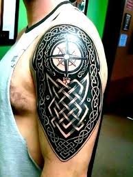 Celtic Shoulder Tattoo Idea Tribal Shoulder Tattoos Celtic Tattoos For Men Celtic Tribal Tattoos
