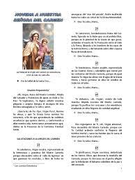 Novena a la virgen de la medalla milagrosa. Novena Virgen Del Carmen Maria Madre De Jesus Oracion