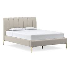 The set comes with matched footboard and headboard so that you don't have to. Andes Deco Upholstered Channel Bed Upholstered Beds Channel Bed Upholstered Storage Bed