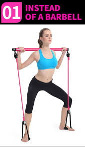 Fitness Portable Pilates Bar Kit Fitness Cardio Shop En 2020 Equipement D Exercice Pilate Exercices Fitness En Plein Air