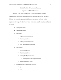 Ser joboccupations always use ser. Lesson Plan On Spanish Grammar