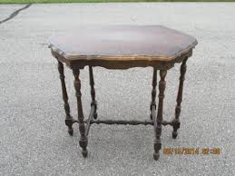 Antique Vintage Oval 6 Leg 1900 S Parlor Hall Side Table By Kiel Furniture Furniture Table Side Table