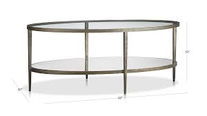 Clairemont oval coffee table | crate and barrel inside crate and barrel sofa tables view photo 8 of 20. Shop Clairemont Oval Coffee Table Rich With Artisanal Texture The Forged Steel Frame With Del Oval Coffee Tables Coffee Table Crate And Barrel Coffee Table