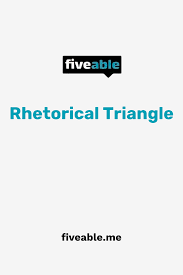 Ap Lang Rhetorical Triangle Rhetorical Analysis Rhetoric Rhetorical Triangle