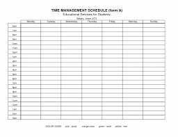 Time Management Plan Template Beautiful Time Management Spreadsheet Excel Examples Calendar For In 2020 Time Management Plan Schedule Template Spreadsheet Template