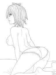 Anime nude drawings