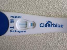 An evaporation line appears in the results window of a pregnancy test but, unlike a positive line, it is colorless, very faint, and does not mean that you're pregnant. Faint Positive With Cb Bfn Using Pink Dye