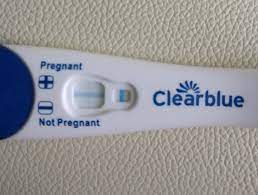 Levels of hcg in your body some pregnancy tests, like the clearblue digital pregnancy test, will give you a clear answer in the strength of the positive test line depends on how much hcg is in your urine. Faint Positive With Cb Bfn Using Pink Dye
