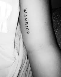 Small Warrior Tattoo Semi Colon Project More Luck Tattoo Symbolic Tattoos Tattoos