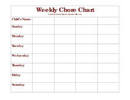 To save time, download our free checklist template and edit it as you please: Daily Chore Chart Printable Ibov Jonathandedecker Within Blank Family Chore Chart 201820524 Daily Chore Charts Family Chore Charts Chore Chart Template