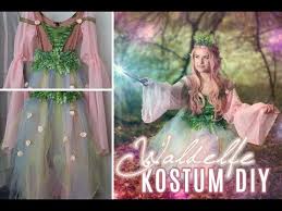 Entzückendes waldfee kostüm für mädchen. Wald Wiesen Elfen Kostum Diy Lilixy Mee Youtube