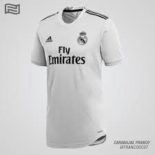 Real madrid and adidas have presented the kits for the 2018/19 season. 2018 19 Real Madrid Home Shirt Prediction Football Shirt Collective